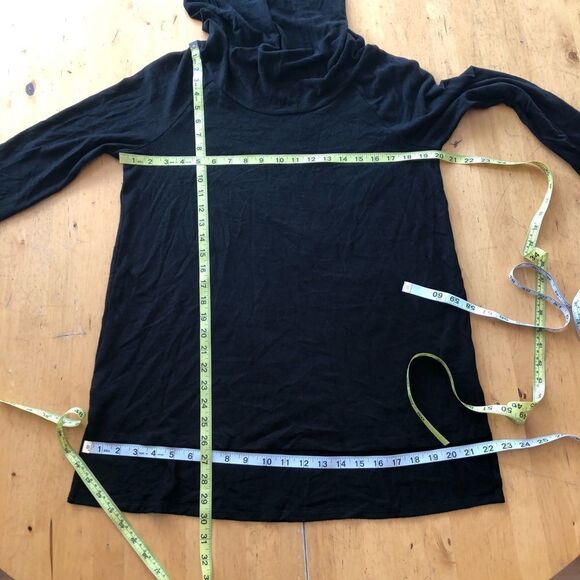 Gibson Convertible Neckline Cozy Fleece Tunic Size Medium - Picture 9 of 11